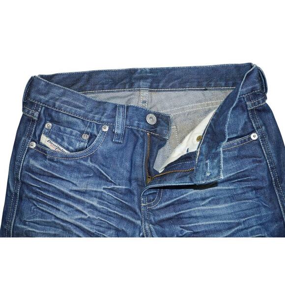 Vintage Diesel Industry Y2K Straight Leg Jeans – Made in Italy – Size 25 Womens - Picture 3 of 6